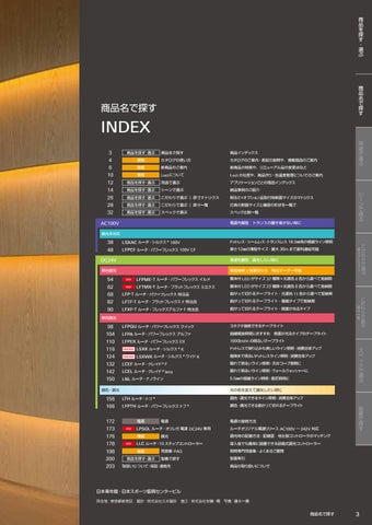 Luci LED 灯饰目录 2018 日本 180507 第 5 页