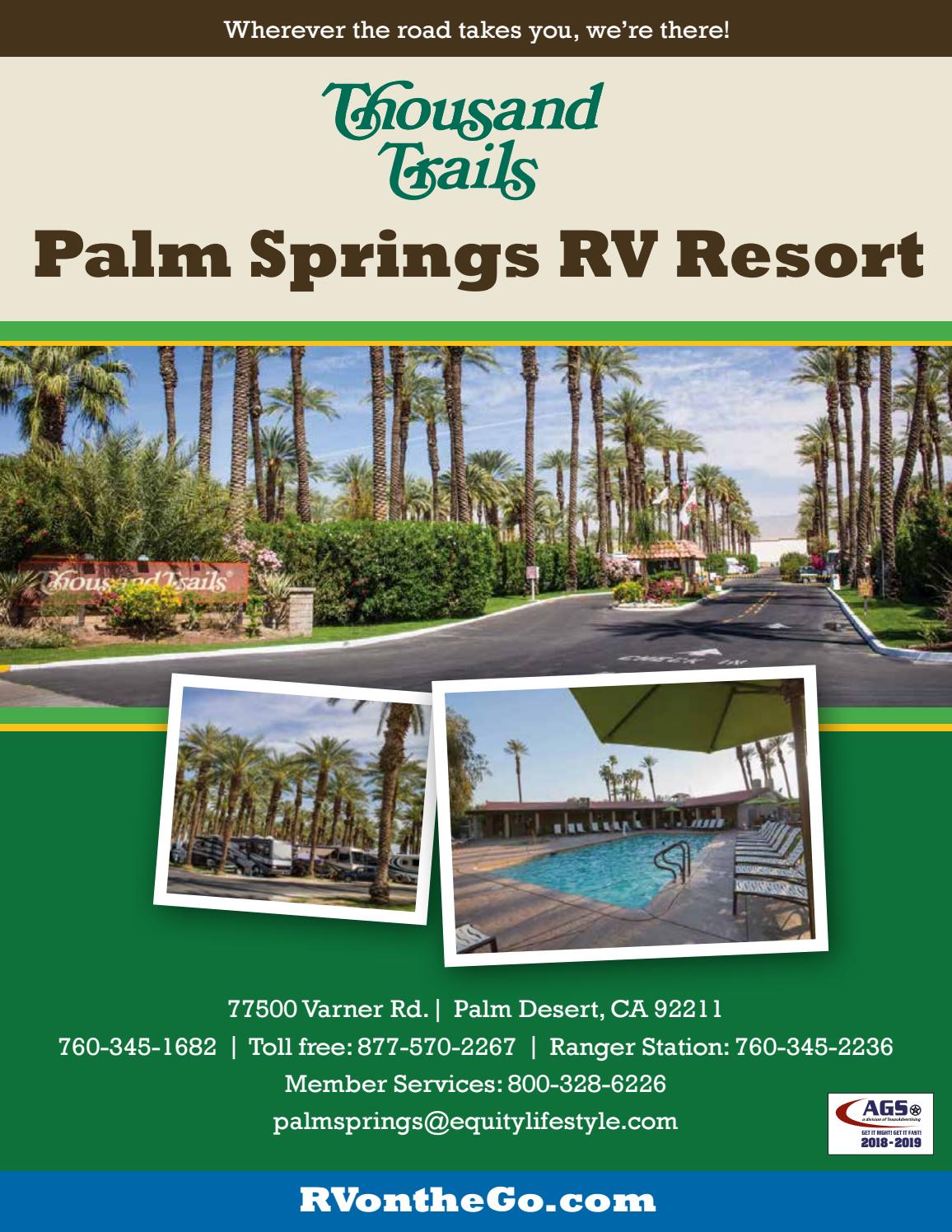 Thousand Trails Palm Springs RV Park by AGS/Texas Advertising Issuu