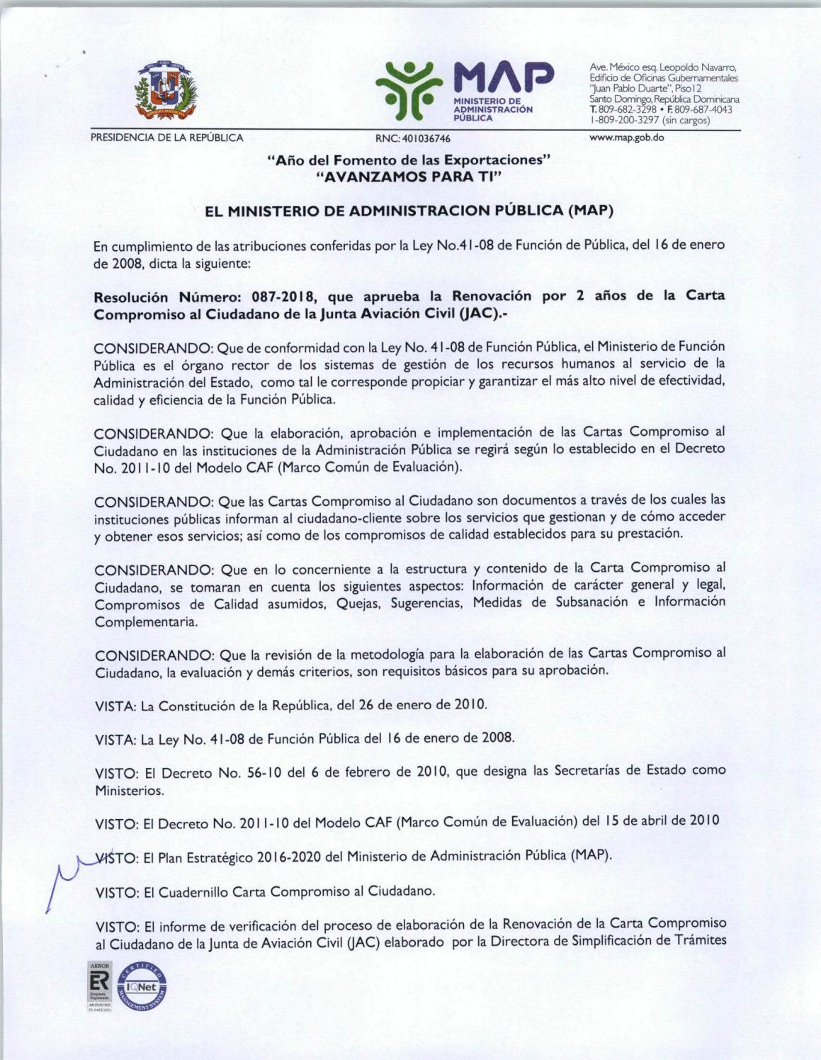 Empresa Modelo De Carta De Compromiso De Cumplimiento De 