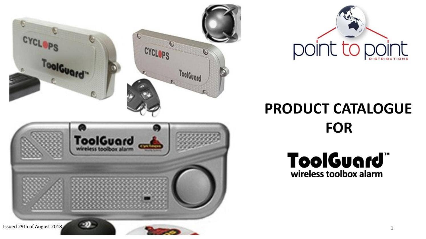 ToolGuard MSRP by Point to Point Distributions Pty Ltd - Issuu