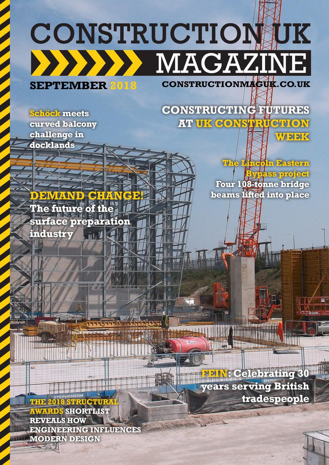Construction UK Magazine September 2018 by Lapthorn Media Issuu