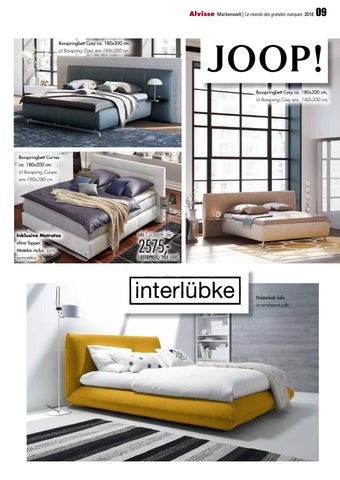家具 Alvisse Ambiente 2018 Prospekt 第 9 页