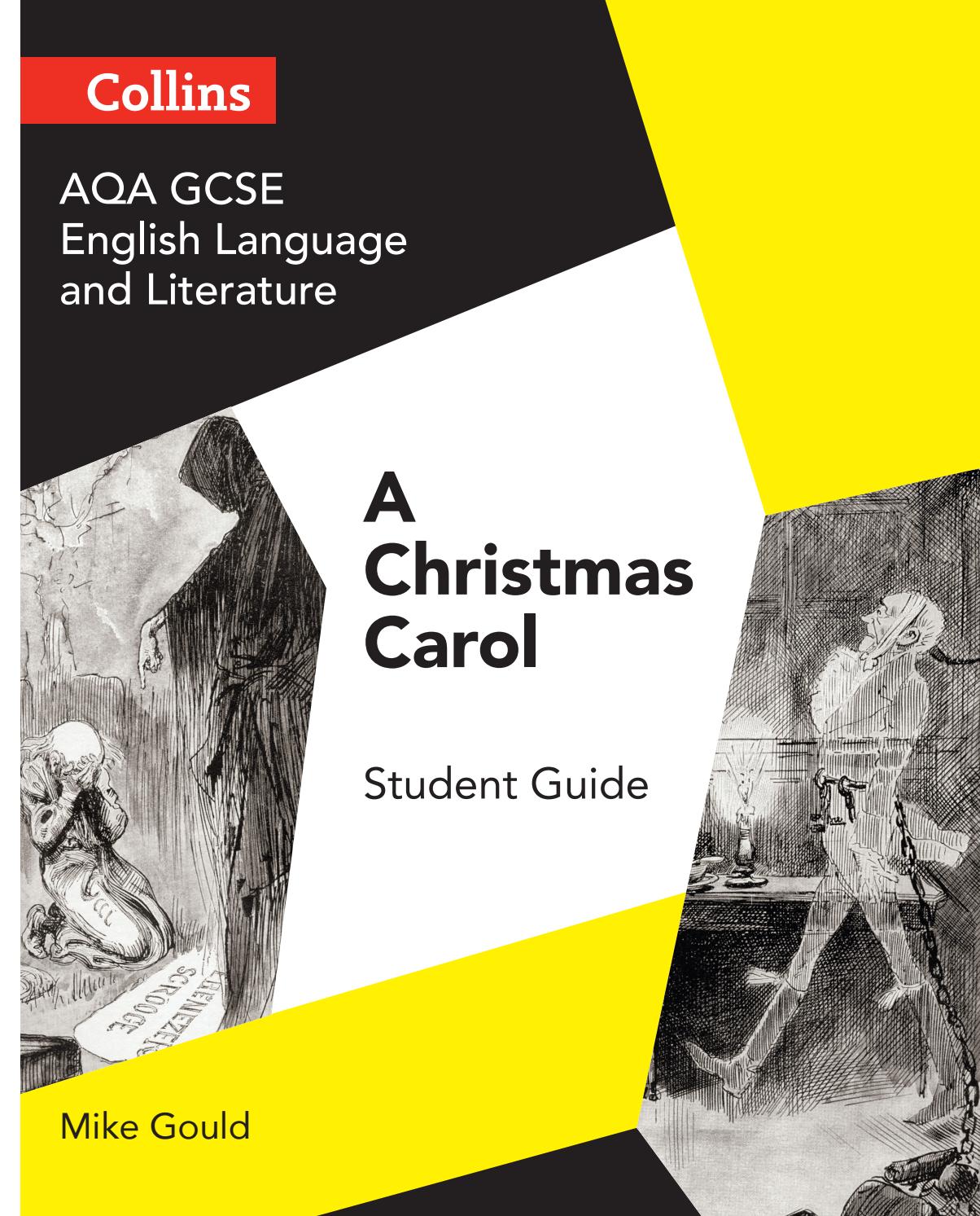 AQA GCSE English Literature And Language Set Text Student Guides A Christmas Carol By Collins 