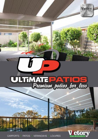 Ultimate Patios Victory Brochure By Studio Ink Issuu