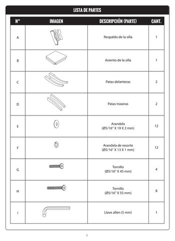 RST Brands 家具目录 · Avignon Tufted 餐椅 Instructions 第 14 页