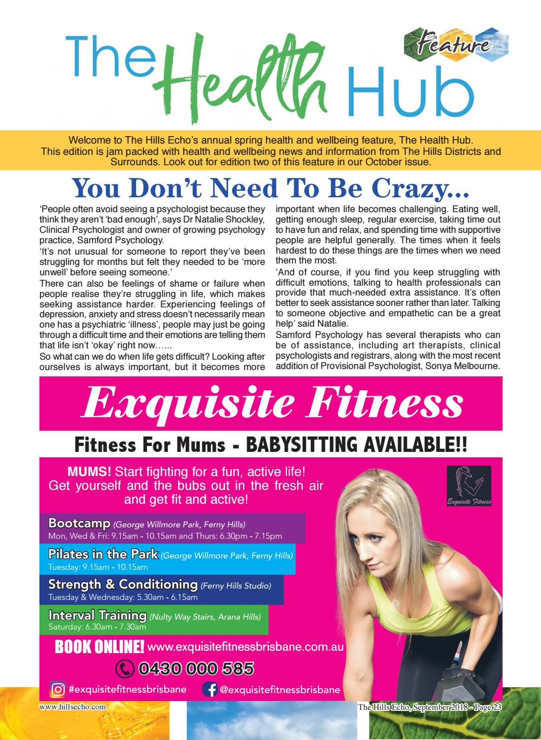 The Health Hub By Echo News Issuu