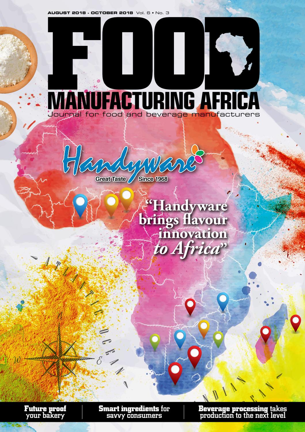 Food Manufacturing Africa Q3 2018 by New Media B2B Issuu