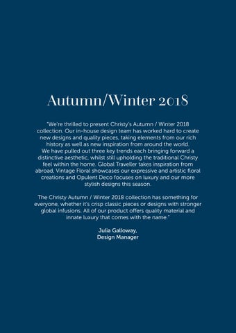Christy AW18 家具型录 第 3 页