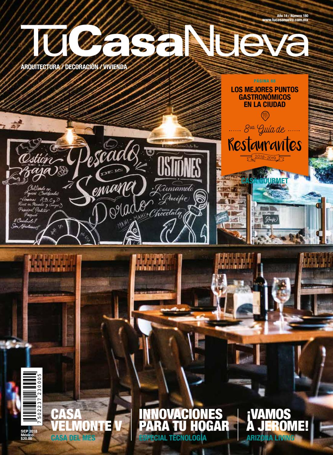 Especial de Restaurantes 2018 by Revista TuCasaNueva - Issuu