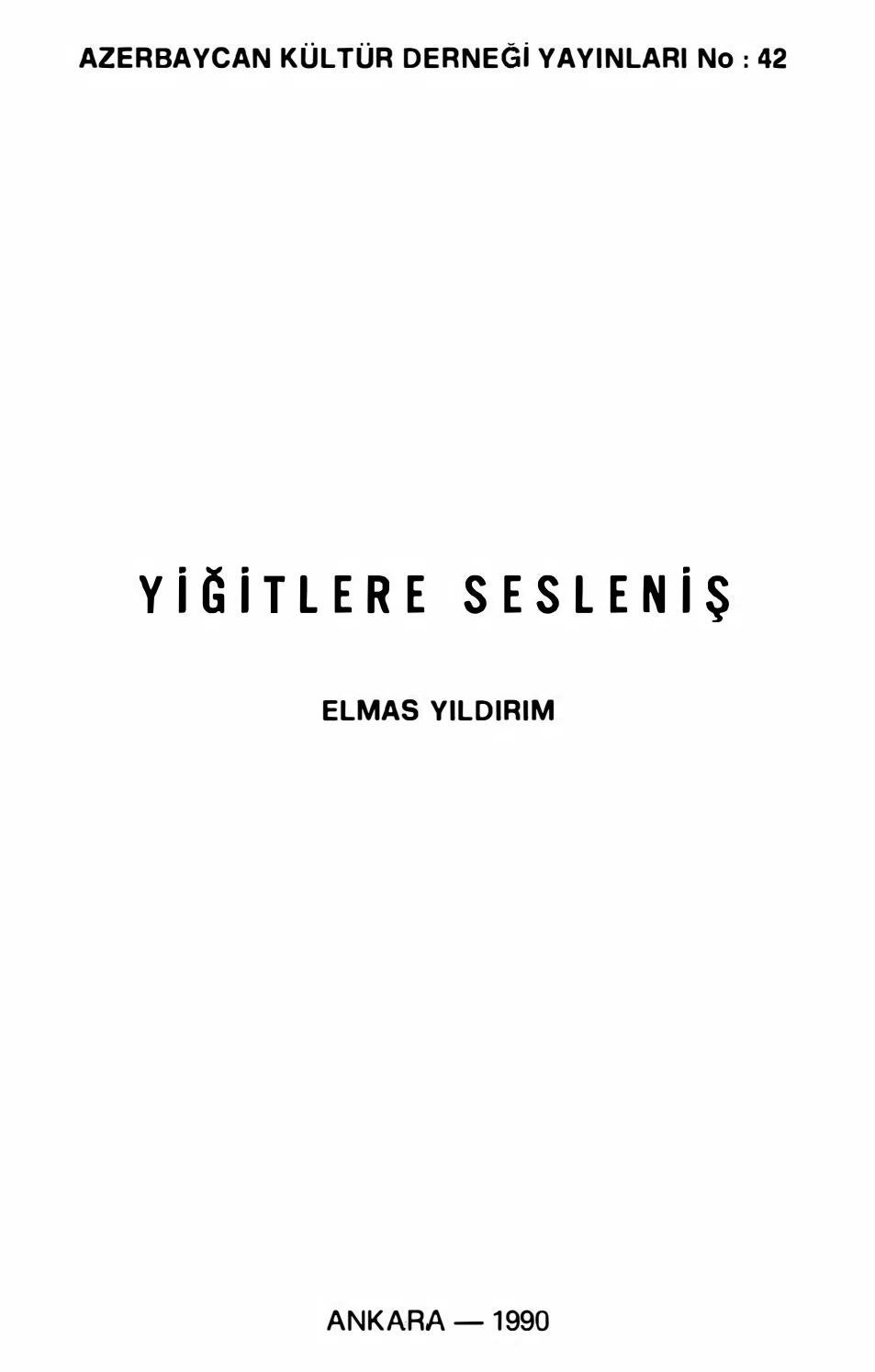 elmas yildirim yigitlere seslenis vebuka com