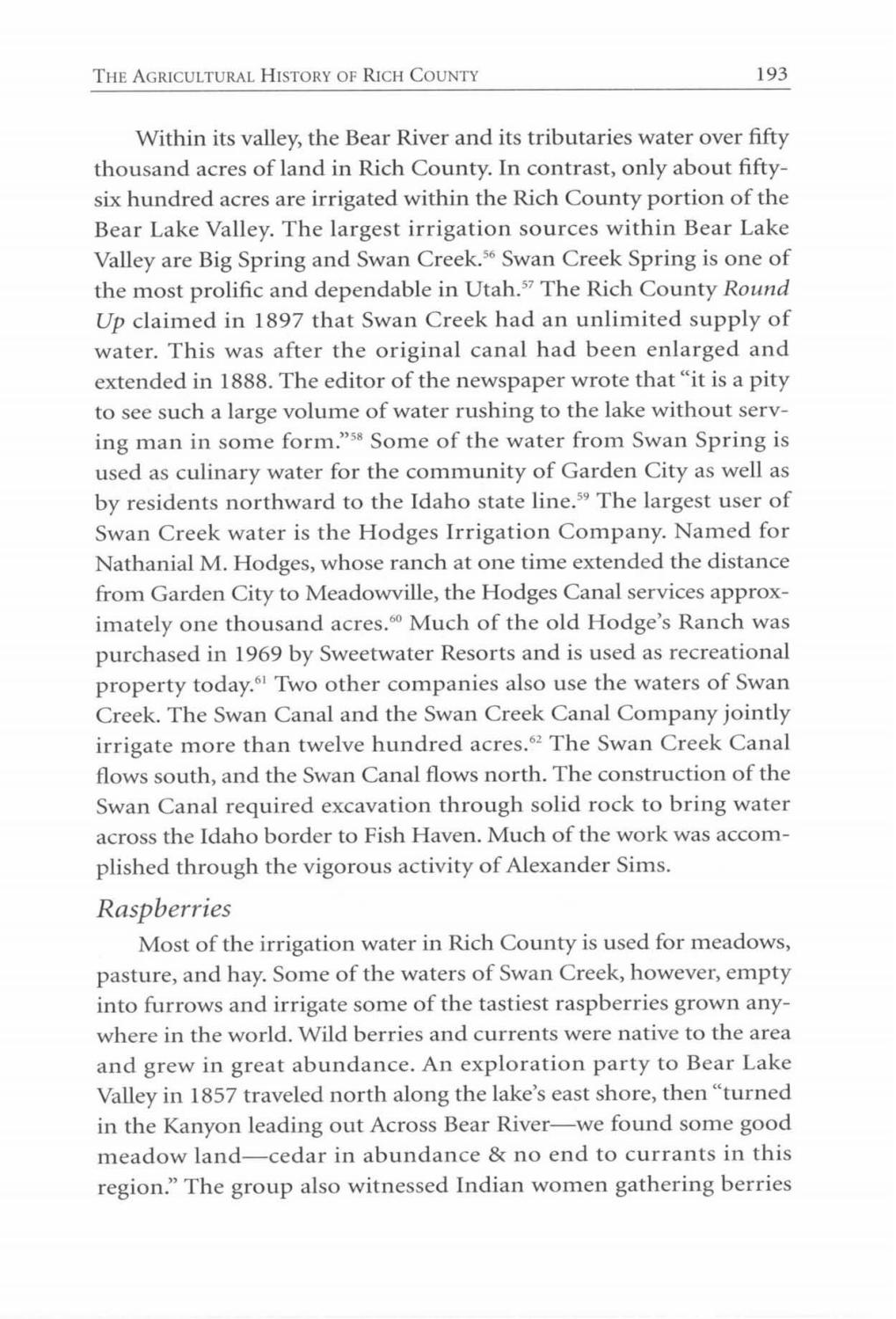 Utah Centennial County History Series Rich County 1996 by Utah State