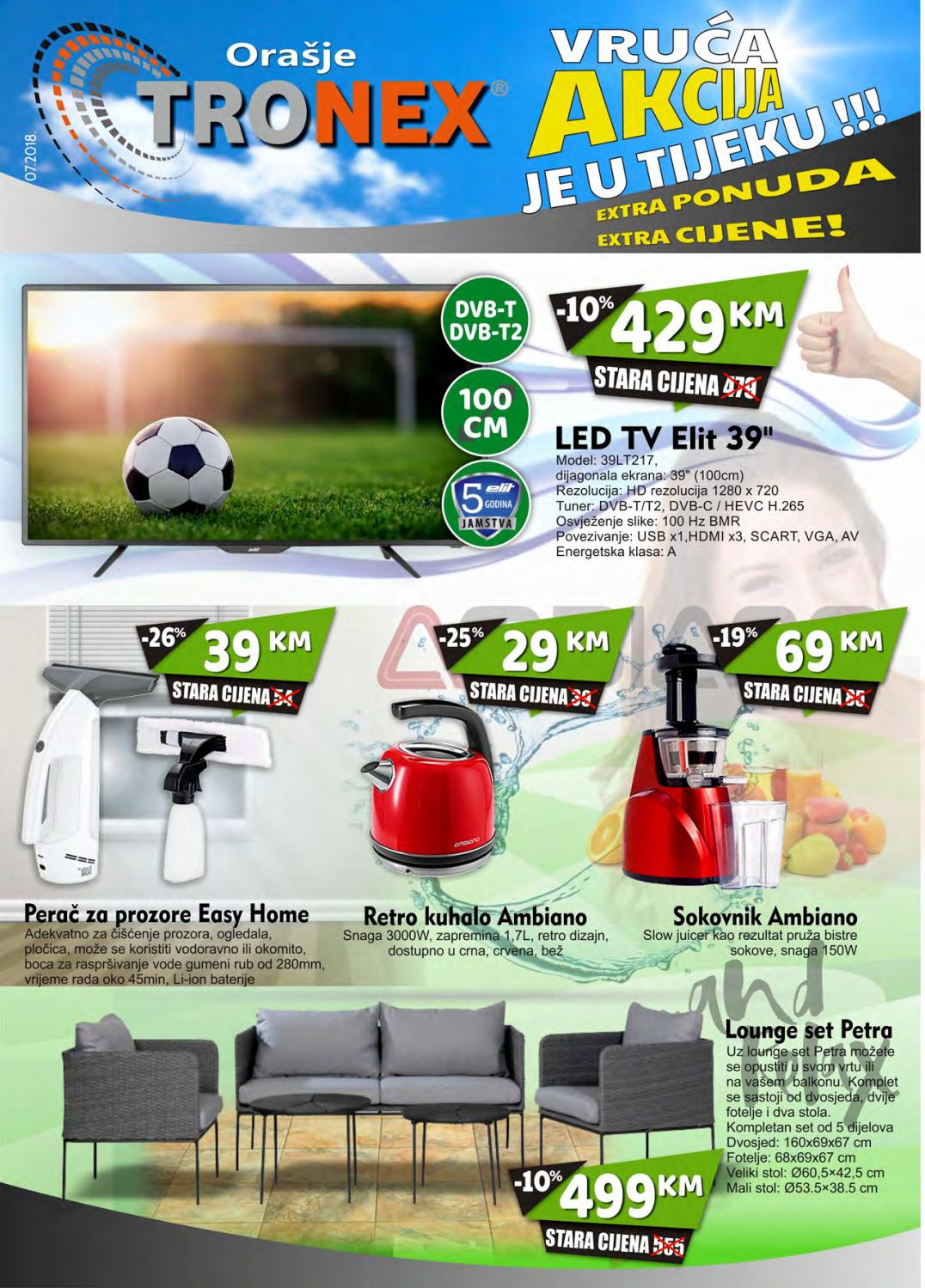 Tronex katalog tehnike od 15.07.20.08.2019. by Catalog.ba