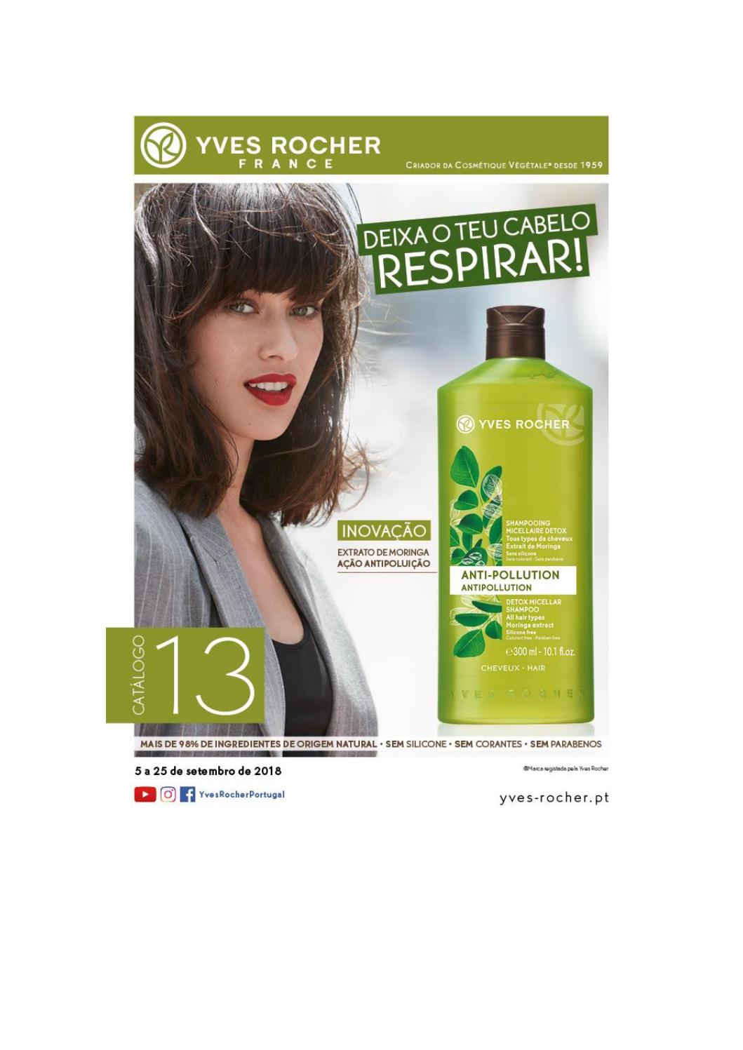 Catálogo 13/2018 de Yves Rocher Portugal Expo Lisboa by Luciene