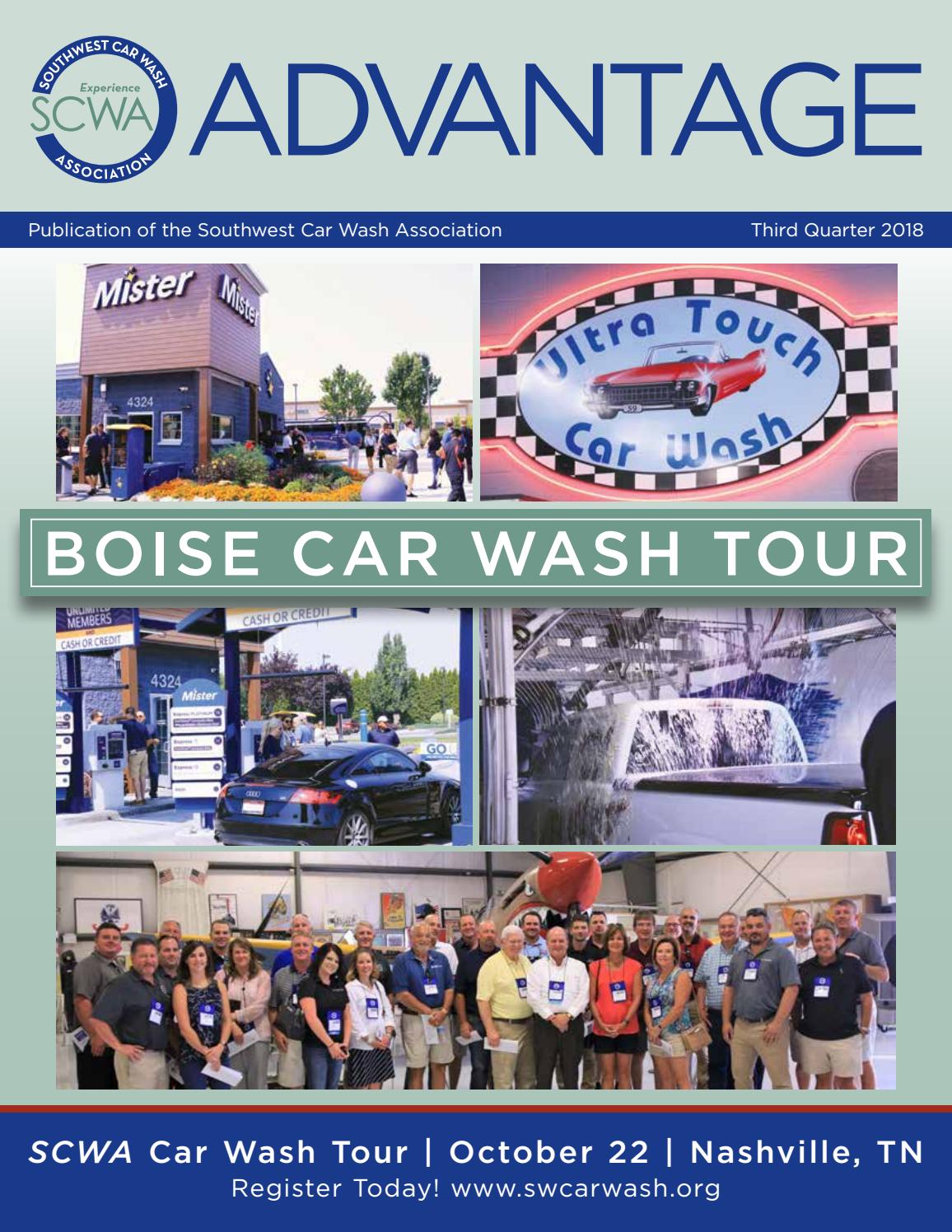 Southwest Car Wash Association ADVANTAGE 3rd Quarter 2018 by