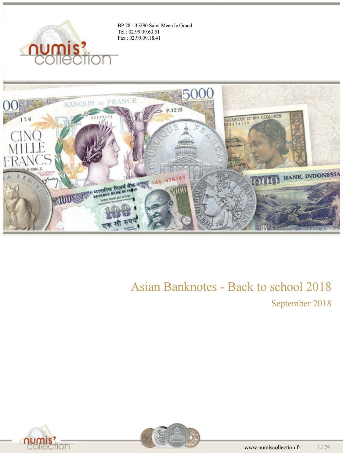 Asian Banknotes - September 2018 by Numiscollection - Issuu