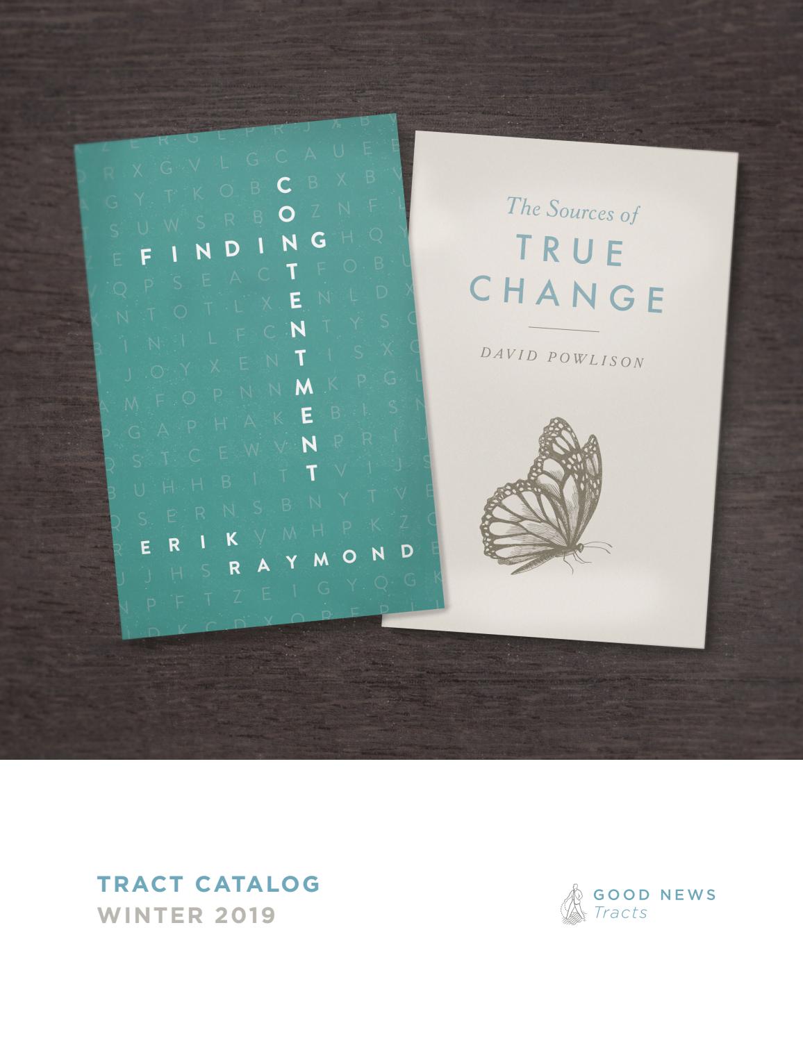 Good News Tracts Catalog Winter 2019 by Crossway Issuu