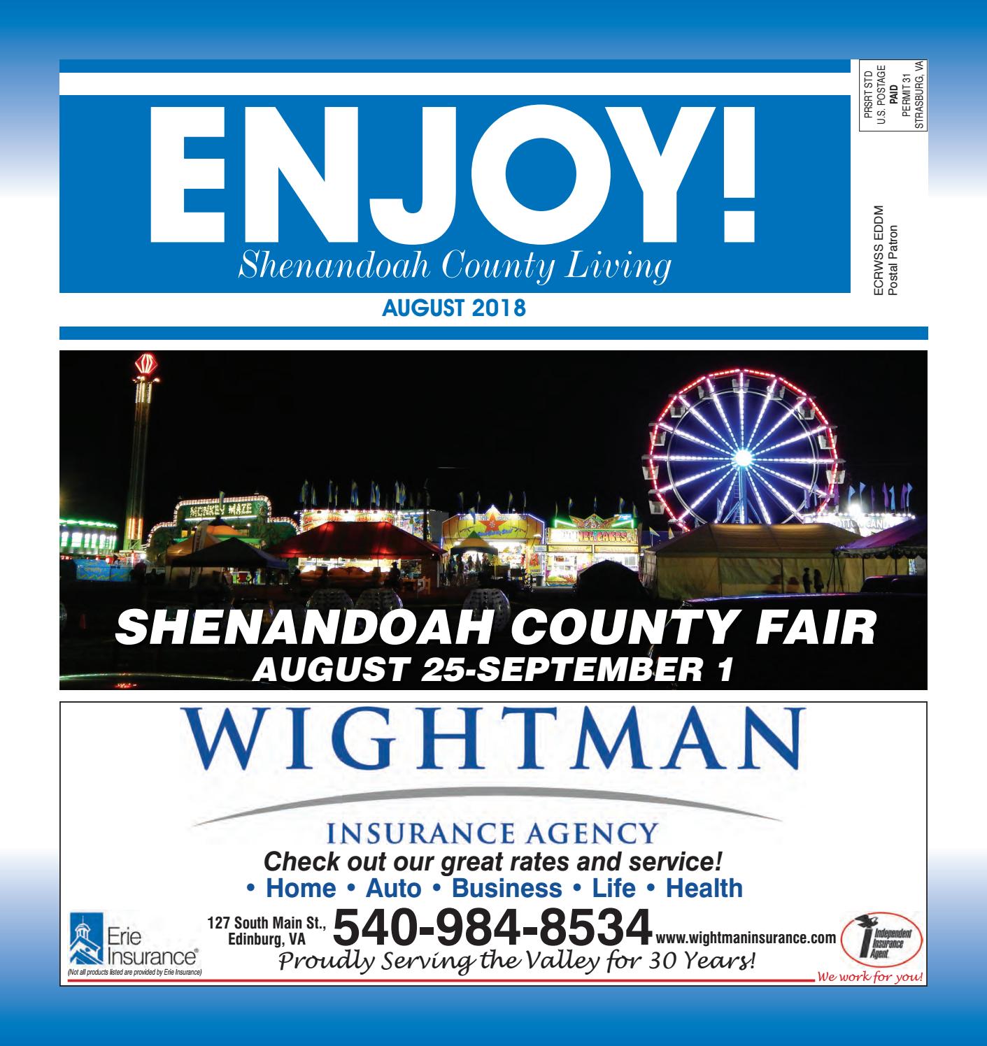 ENJOY! Shenandoah County Living - August 2018 by Northern Virginia Daily -  Issuu