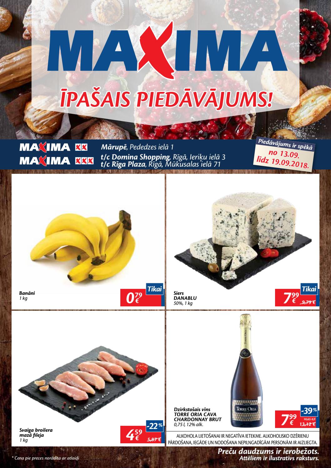 MAXIMA | Mārupe XX | Domina XXX | Rīga Plaza XXX | (13.09.-19.09.) by ...