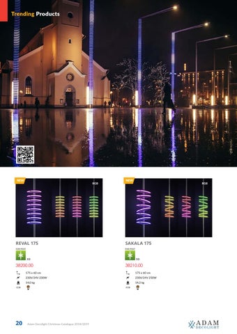 ADAMLIGHTS Adam Decolight Christmas 灯饰目录 2018/ 2019 第 20 页