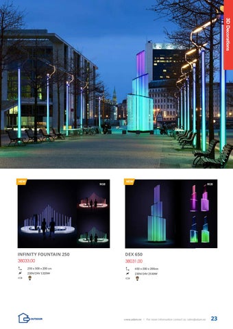 ADAMLIGHTS Adam Decolight Christmas 灯饰目录 2018/ 2019 第 23 页
