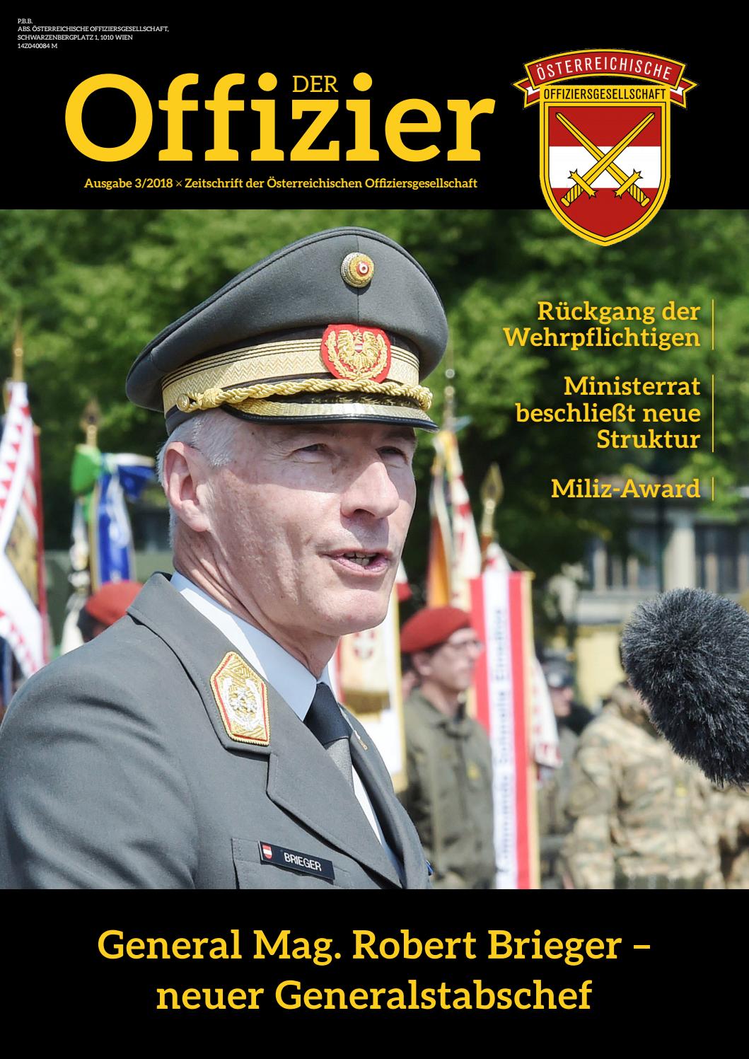 Der Offizier (September 2018) by TARGET GROUP Publishing GmbH Issuu