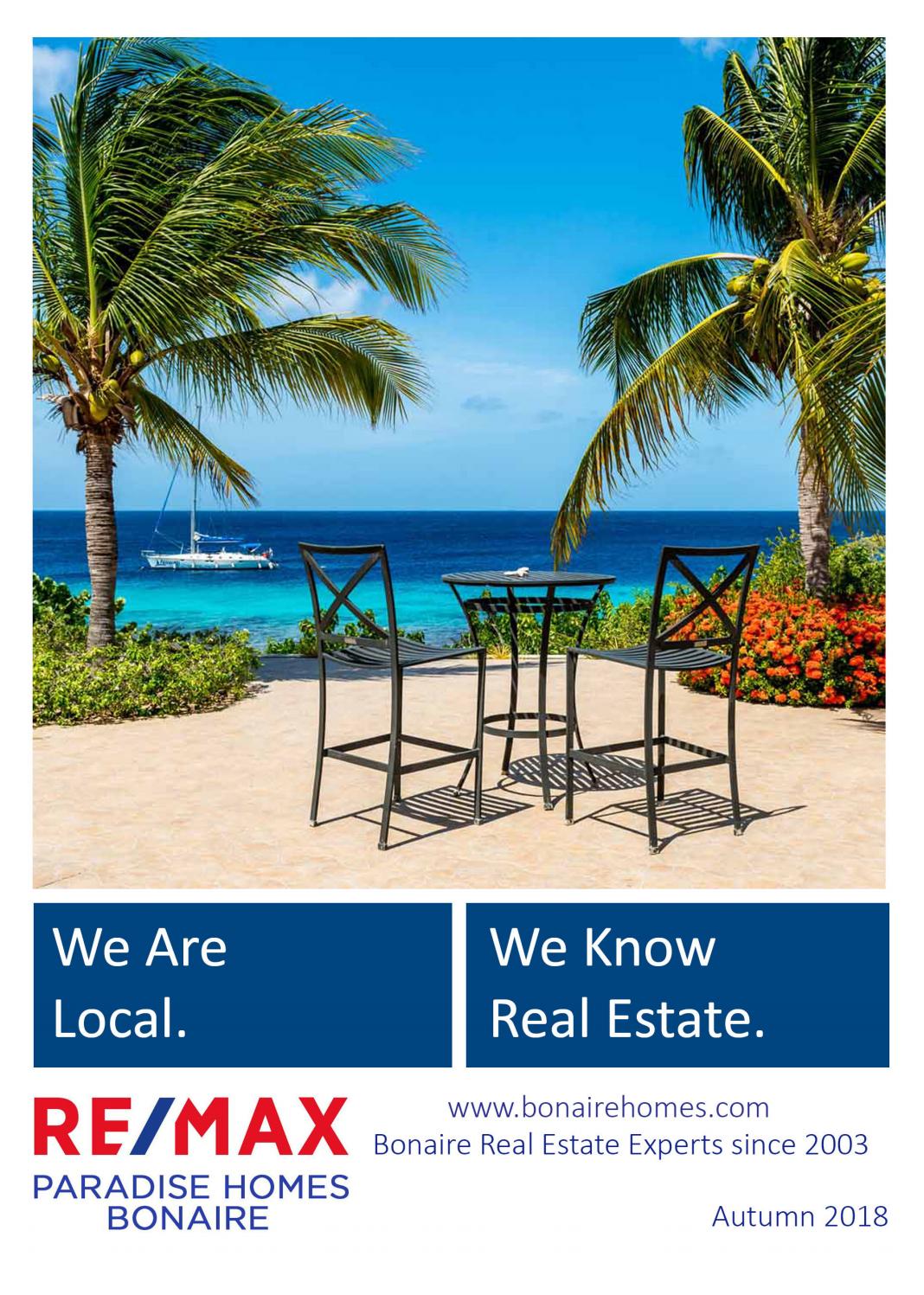 RE/MAX Paradise Homes Bonaire - Fall 2018 Catalog by RE/MAX Paradise ...