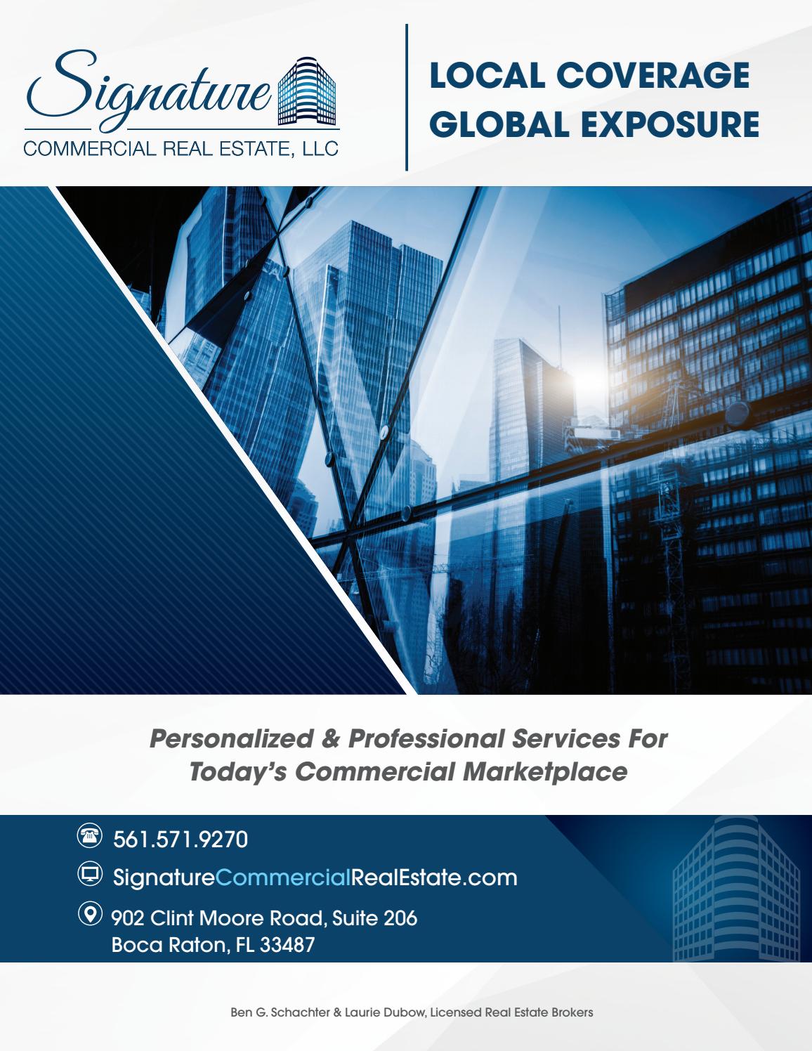 Signature Commercial Real Estate Brochure by Signature Real Estate