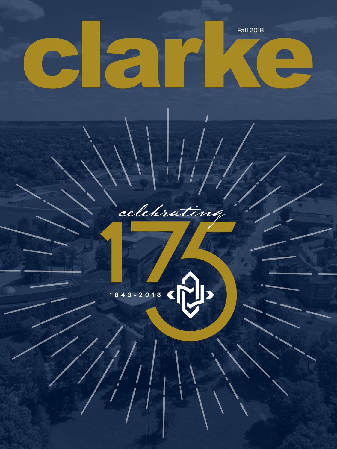 Clarke University Magazine Fall 2018 by Clarke University Issuu