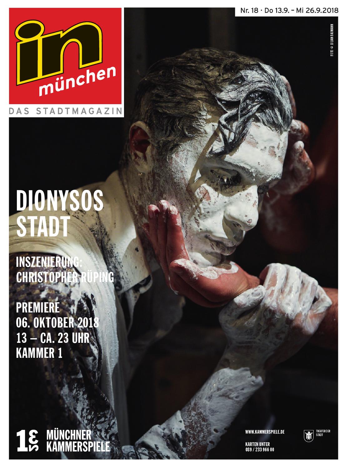 in münchen Ausgabe 18/2018 by IN MÜNCHEN Magazin - Issuu