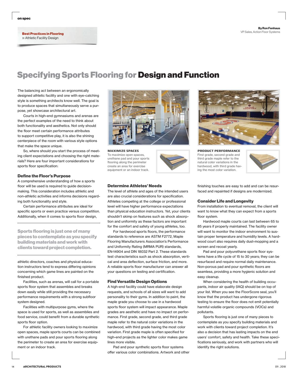 Architectural Products September 2018 By Construction Business