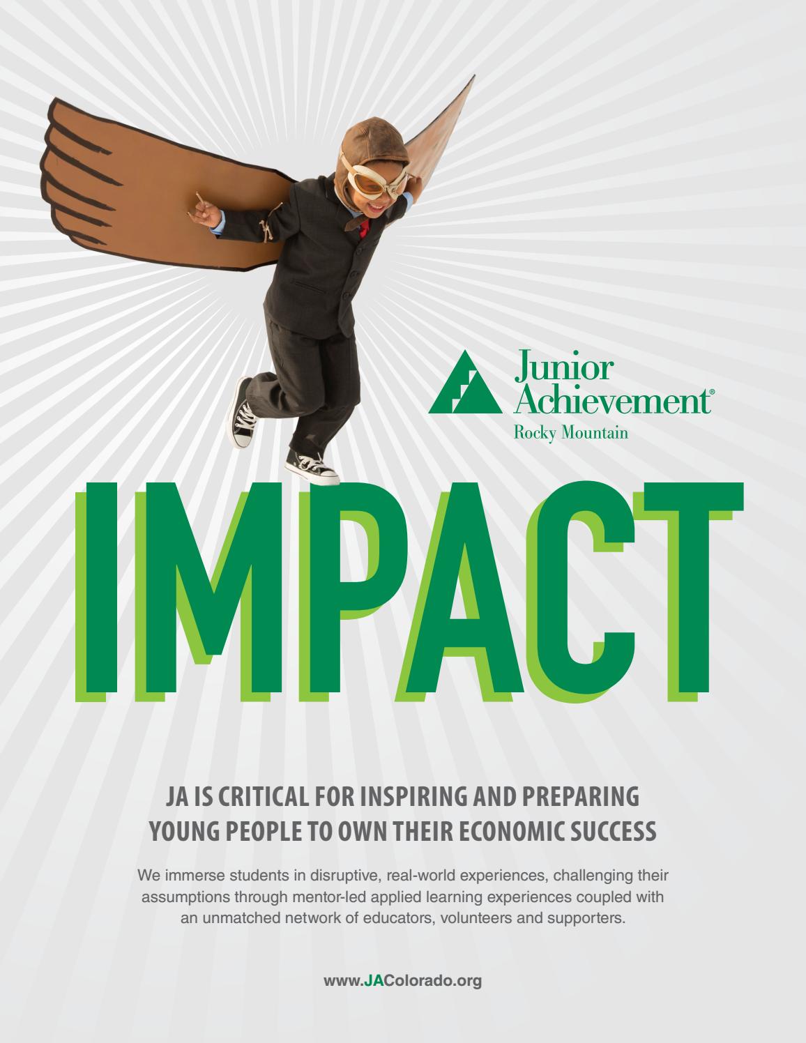 20172018 Impact Report by Junior AchievementRocky Mountain, Inc. Issuu