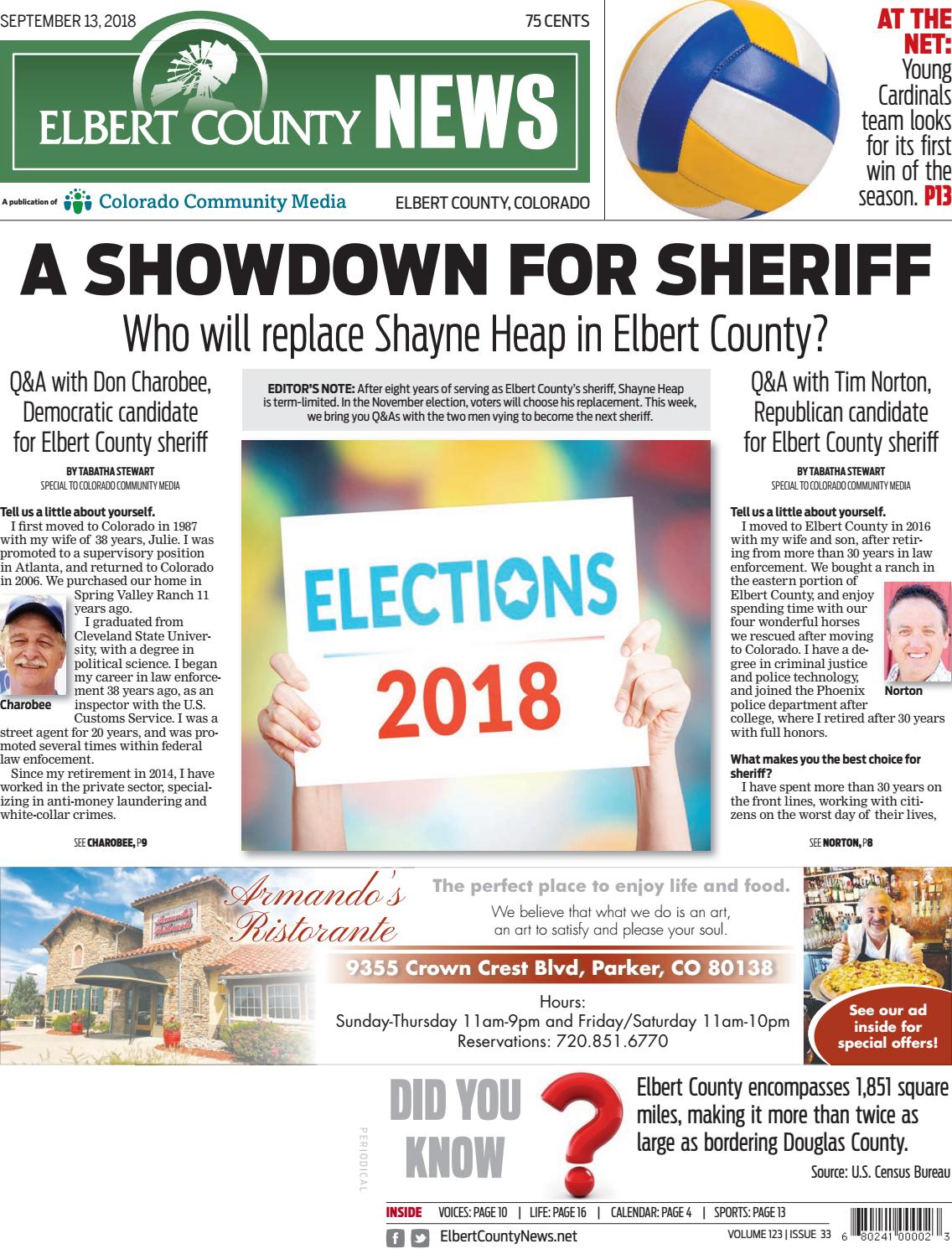 Elbert County News 0913 by Colorado Community Media Issuu
