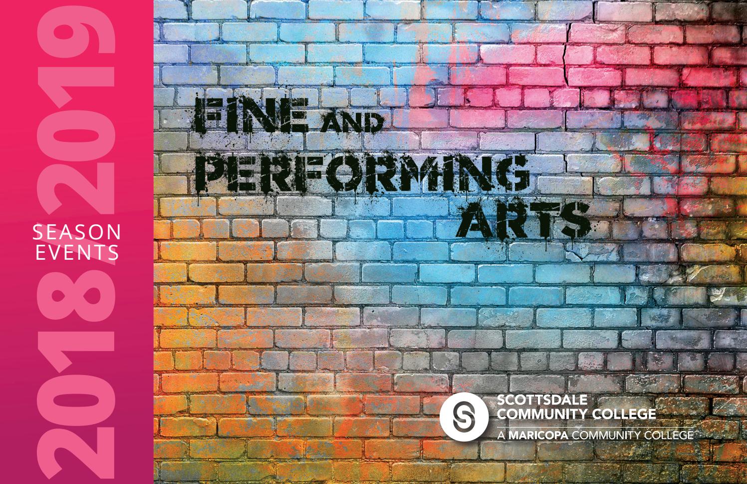 Scottsdale Community College Fine & Performing Arts 20182019 by