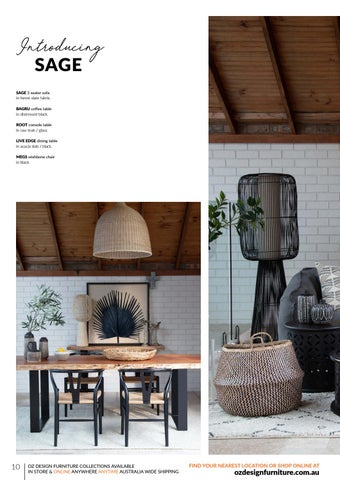 OZ Design Furniture 家具目录 · HELLO 夏季 18/19 | OZ DESIGN FURNITURE 第 10 页