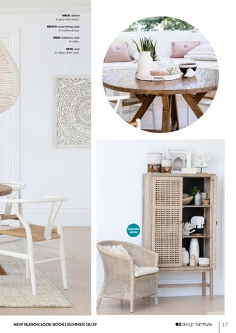 OZ Design Furniture 家具目录 · HELLO 夏季 18/19 | OZ DESIGN FURNITURE 第 17 页