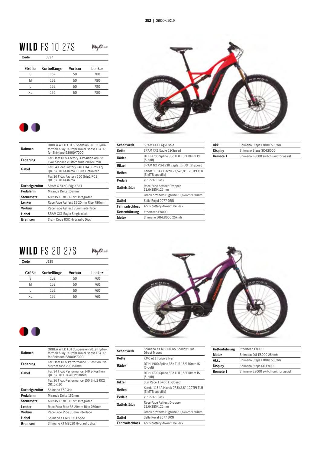 CATALOGUE 2019 DE by Orbea Bicycles Issuu