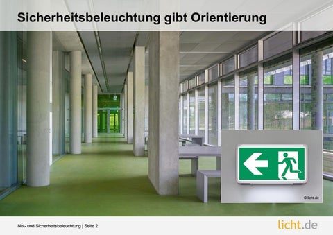 Präsentation: Not- und Sicherheitsbeleuchtung 第 2 页