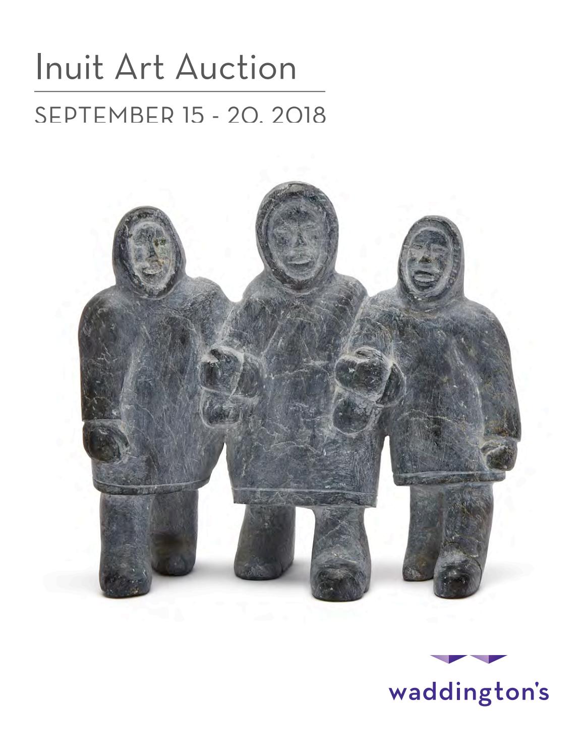 Inuit Art Online Auction Sept 15 20, 2018 by waddingtons Issuu