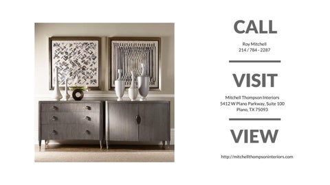 Mitchell Thompson Interiors, L.C. 家具目录 · Vanguard 家具 第 11 页