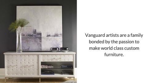 Mitchell Thompson Interiors, L.C. 家具目录 · Vanguard 家具 第 7 页