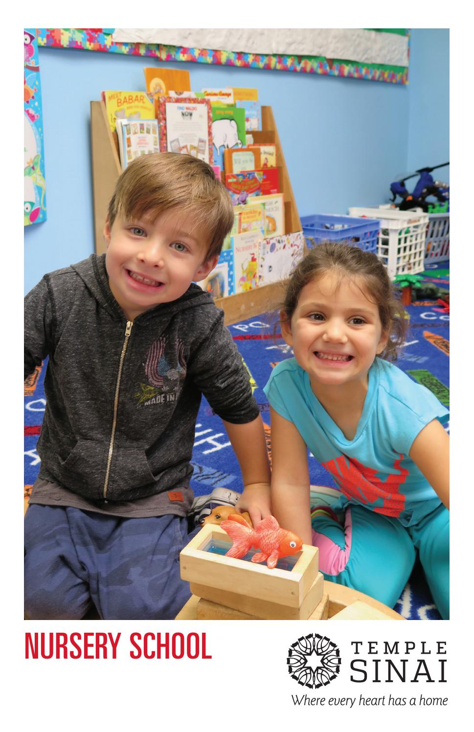 nursery school brochure by temple sinai of roslyn issuu nursery school brochure