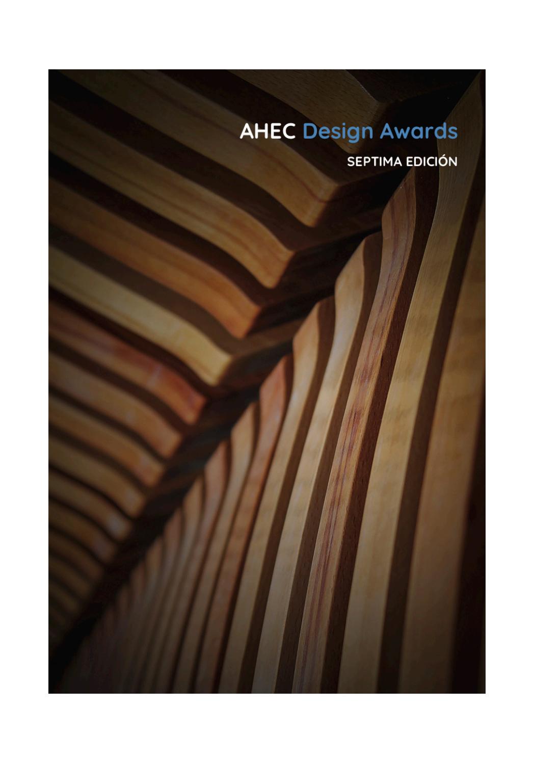 AHEC Design Awards 7 Séptima Edición by ahecmexico Issuu
