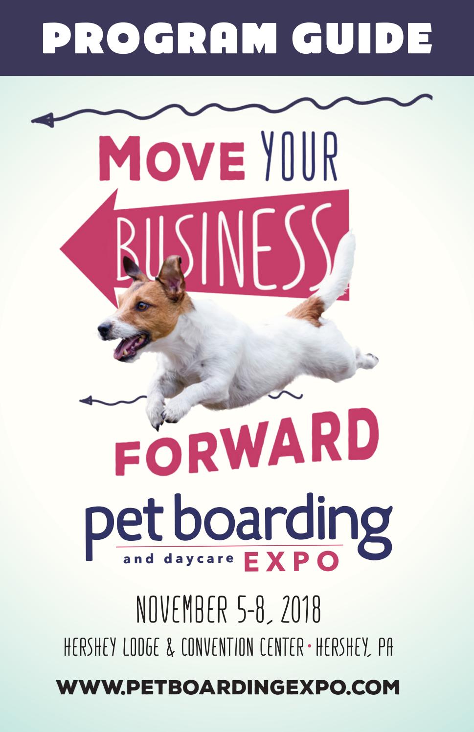 Pet Boarding and Daycare Expo 2018 Program Guide by Barkleigh