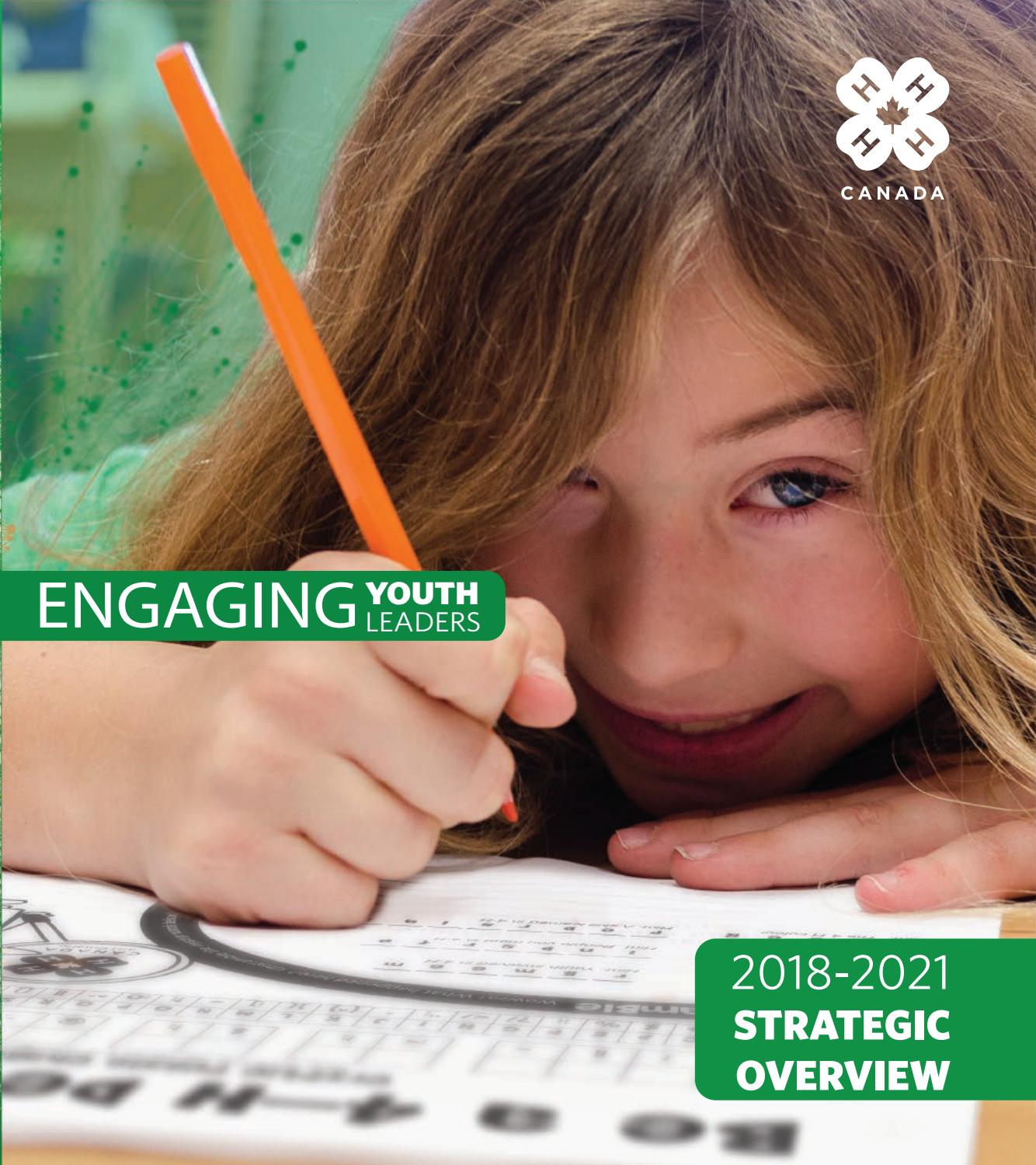 4H Canada Strategic Overview 20182021 by 4H Canada Issuu