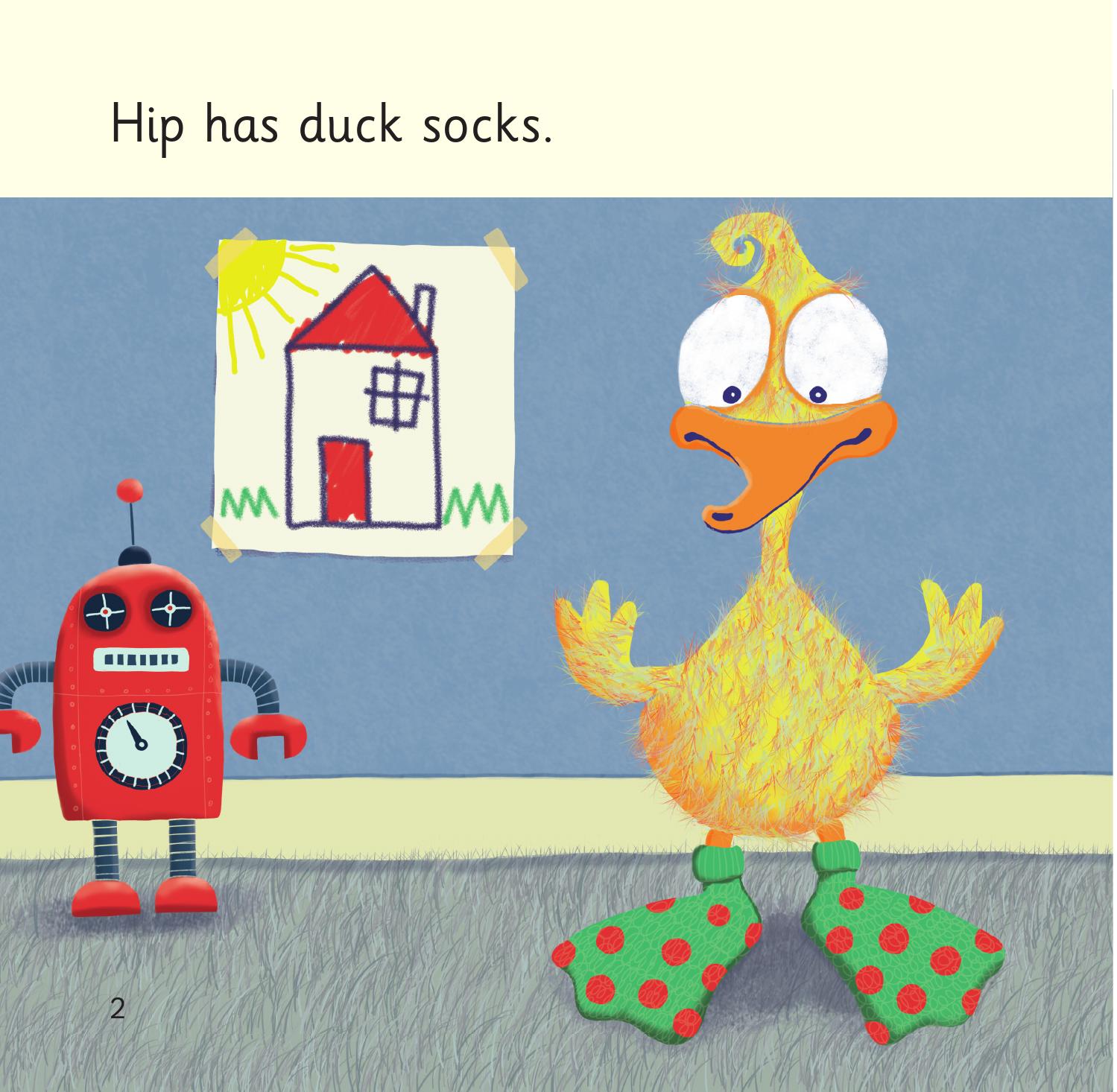 Collins Big Cat Phonics for Letters and Sounds Duck Socks by Collins