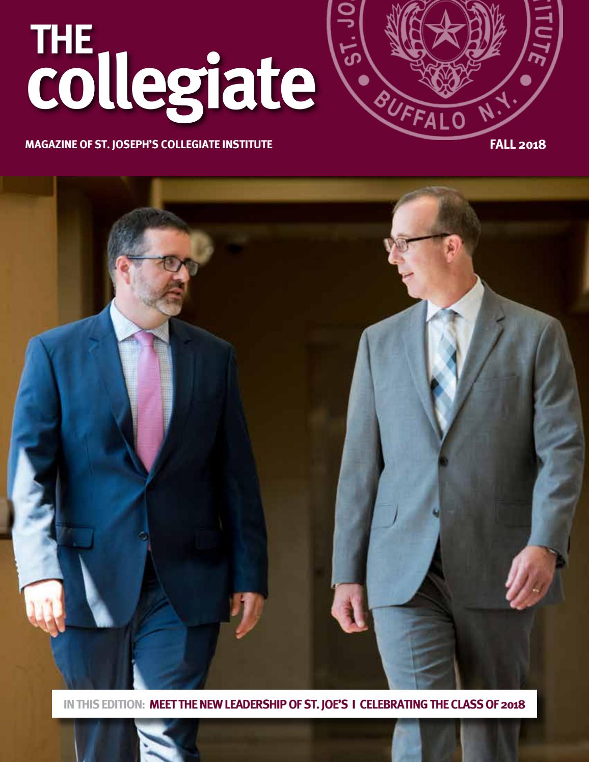 The Collegiate Fall 2018 Edition By St Joseph S Collegiate Institute Issuu
