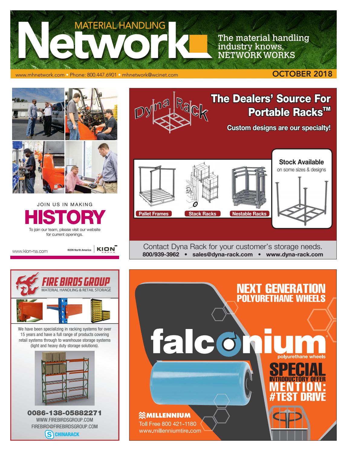 Material Handling Network October 2018 by Material Handling Network - issuu