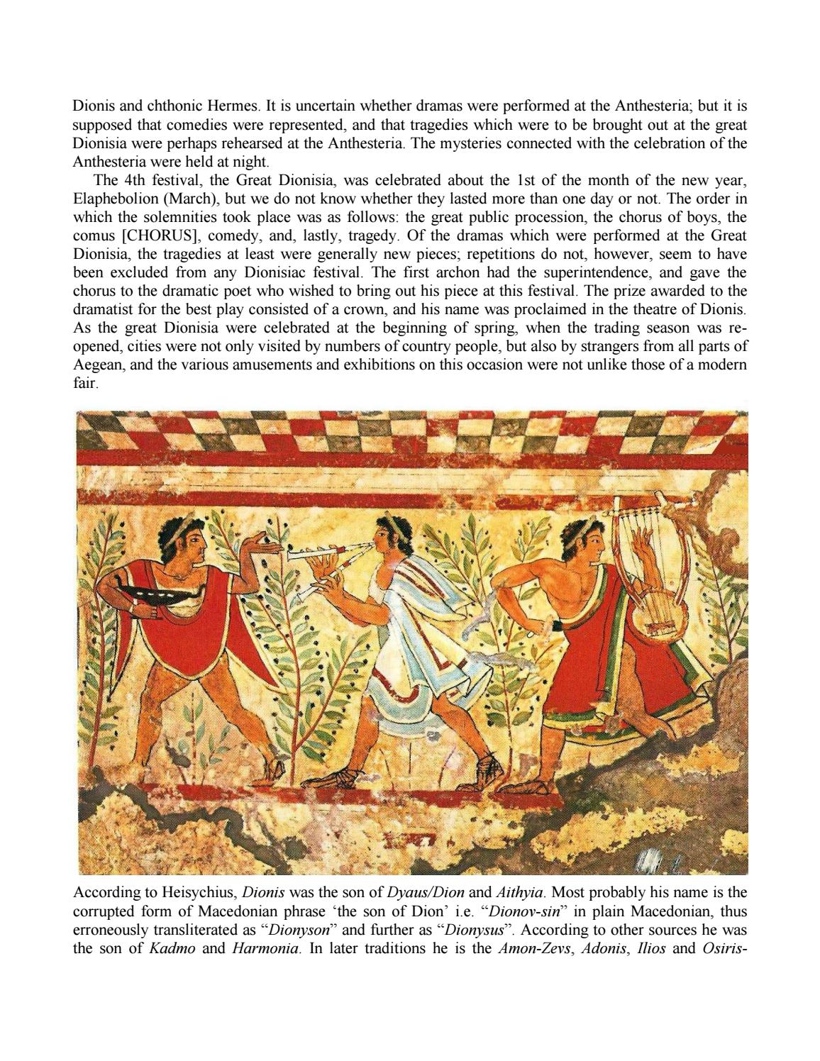 Ancient Macedonia The Gods of Macedon by Basil of Macedon Issuu