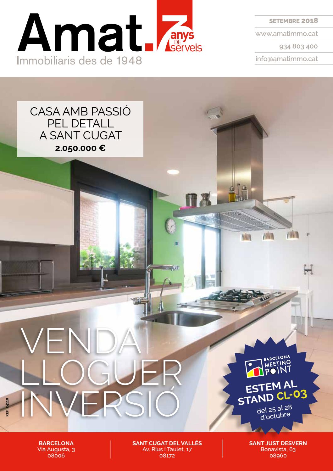 Revista Immobles ST'18 by Amat Immobiliaris Issuu
