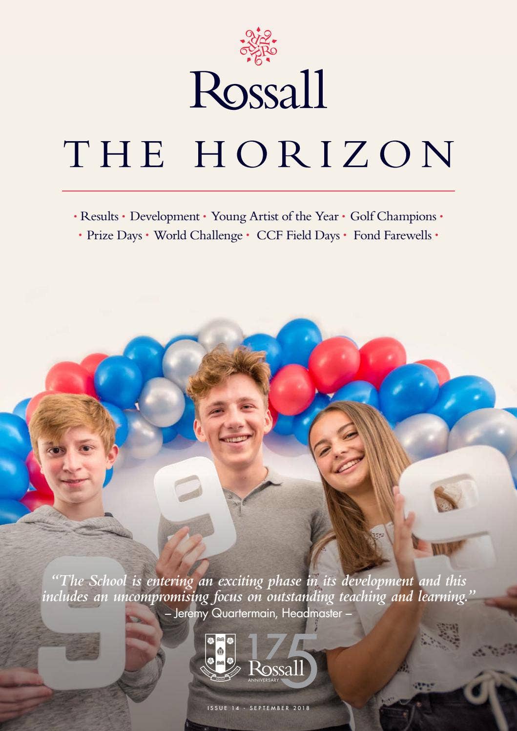 Horizon Issue 14 by Rossall School - Issuu